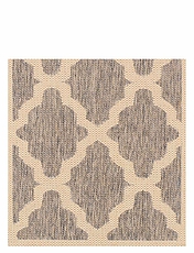 Moda Trellis Rug   Black