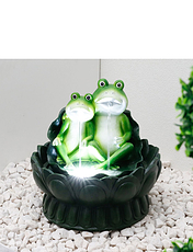 Solar Frog Fountain Multi