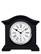 Court Room Mantel Clock Black