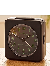 Radio Controlled Alarm Clock Black