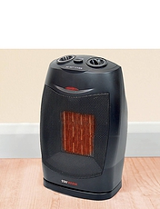 Ceramic 1500W Fan Heater Silver