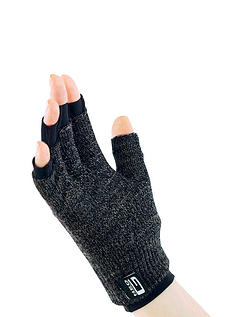2 In 1 Comfort Relief Arthritic Gloves Black