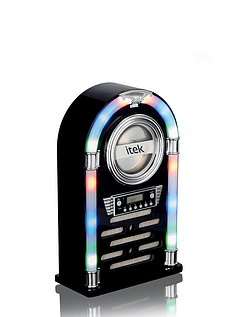 Bluetooth Jukebox With CD Black