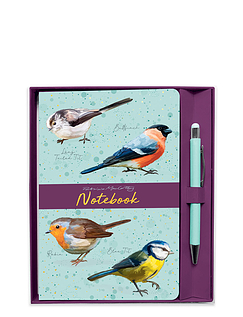 Birds Notebook and Pen Set Multi