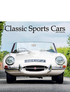 Classic Sports Cars 2024 Luxury Calendar Multi