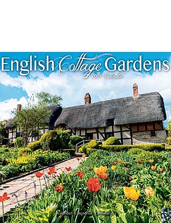 English Cottage Gardens 2024 Luxury Calendar Multi