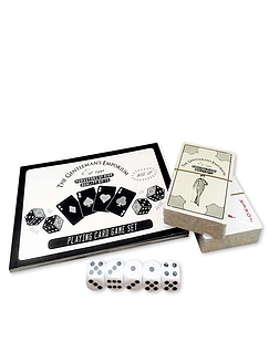 Playing Cards and Dice In A Tin Multi