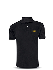 Polo Top Black