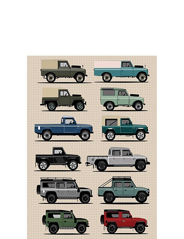 Land Rover Transport Notebook