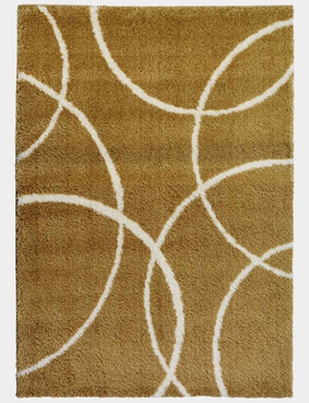 Circles Rug Large Blue