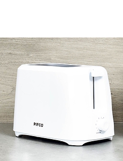 Pifco Essentials 2 Slice Toaster White