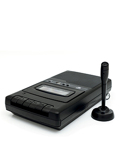Microphone For GPO Portable Cassette Player Black