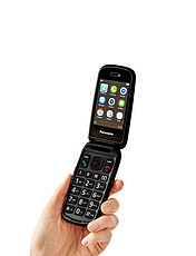 Panasonic Clamshell Mobile Black