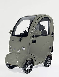 Scooter Cabin Car Grey