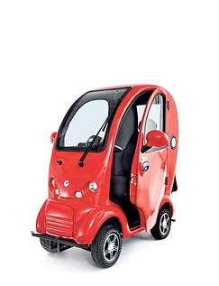 Scooter Cabin Car Red