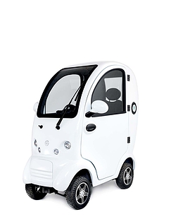 Scooter Cabin Car - White