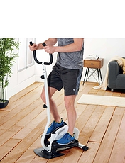 Compact Elliptical Strider White