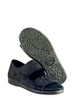 Brompton Wide Fit Slipper Black