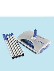 Manual Carpet Sweeper Silver