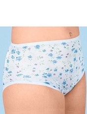 Ladies Incontinence Pants Floral Multi