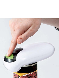 One Touch Can Opener White