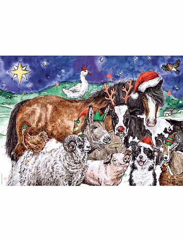 Herd It's Nearly Christmas 1000 Piece Jigsaw