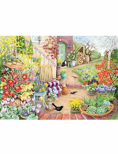 Happy Days 4 4 x 500 Piece Jigsaw Puzzle Set