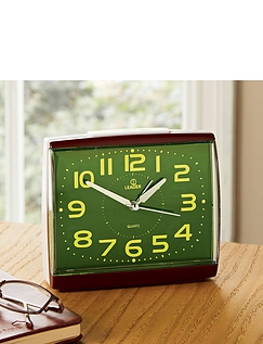 Luminous Alarm Clock Brown