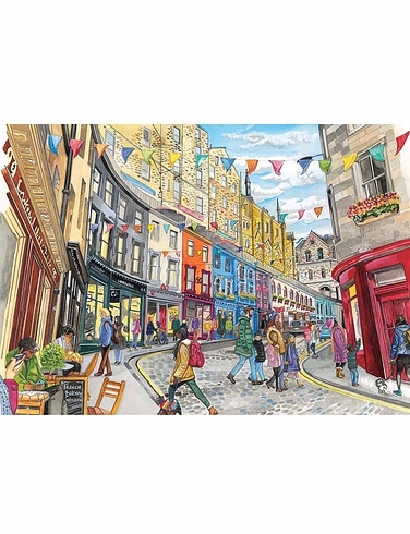 Edinburgh 2 x 500 Piece Jigsaw Puzzle Set