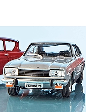 Ford Capri 1:43 Scale Model Silver