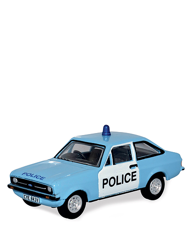 Police Ford Escort Authentic 1:76 Scale Model