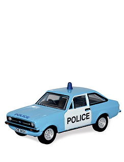 Police Ford Escort Authentic 1:76 Scale Model Blue