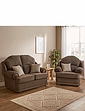 Teddington 2 Seater And Chair Chocolate