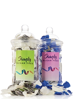 Throat & Chest and Menthol & Eucalyptus Sugar Free Sweet Jars - Set of 2