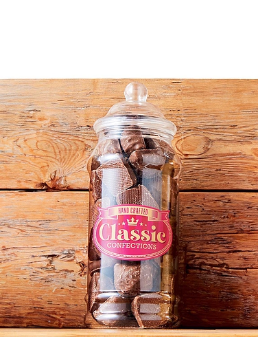 Milk Chocolate Cinder Toffee Sweet Jar