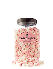 Pink and White Marshmallows Traditional Sweet Jar Multi