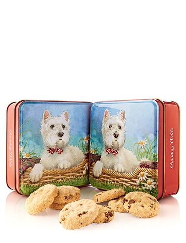 Scottie Dog Biscuit Tin