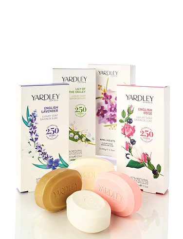 Yardley English Rose Soap Set