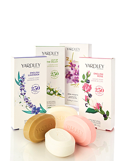Yardley English Rose Soap Set Multi