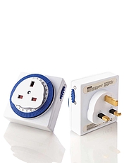 Timer Switch Set of 3 White