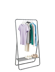 Black and Decker Clothes Rail Black