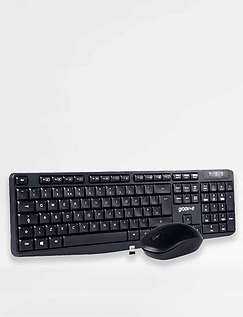 Wireless Keyboard and Mouse Black