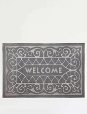 Slip Resist Door Mat Black