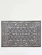 Slip Resist Door Mat Black