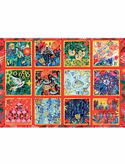 Gibsons 12 Days of Christmas 1000pc Jigsaw Multi