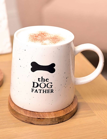 Best of Breeds Dog Father Paw Print Mug