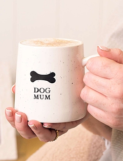 Best of Breeds Dog Mum Paw Print Mug Cream