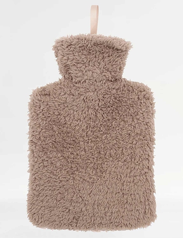 Teddy Bear Fleece Hot Water Bottle