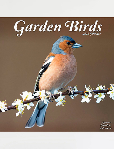 Garden Birds 2025 Luxury Calendar