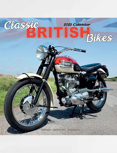 Classic British Bikes 2025 Luxury Calendar